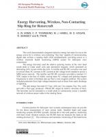 Energy Harvesting, Wireless, Non-Contacting Slip Ring for Rotorcraft