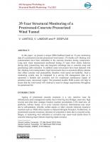 35-Year Structural Monitoring of a Prestressed-Concrete Pressurized Wind Tunnel