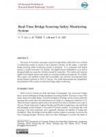 Real-Time Bridge Scouring Safety Monitoring System