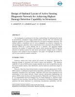 Design of Optimal Layout of Active Sensing Diagnostic Network for Achieving Highest Damage Detection Capability in Structures