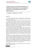 Temperature-Corrected Determination of Mechanical Deformations in Geotechnical Structures Using Brillouin-Based Fiber Optic Sensors