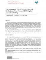 Electromagnetic Eddy Current Sensors for Evaluation of Sea-Cure and 2205 Duplex Condenser Tubing